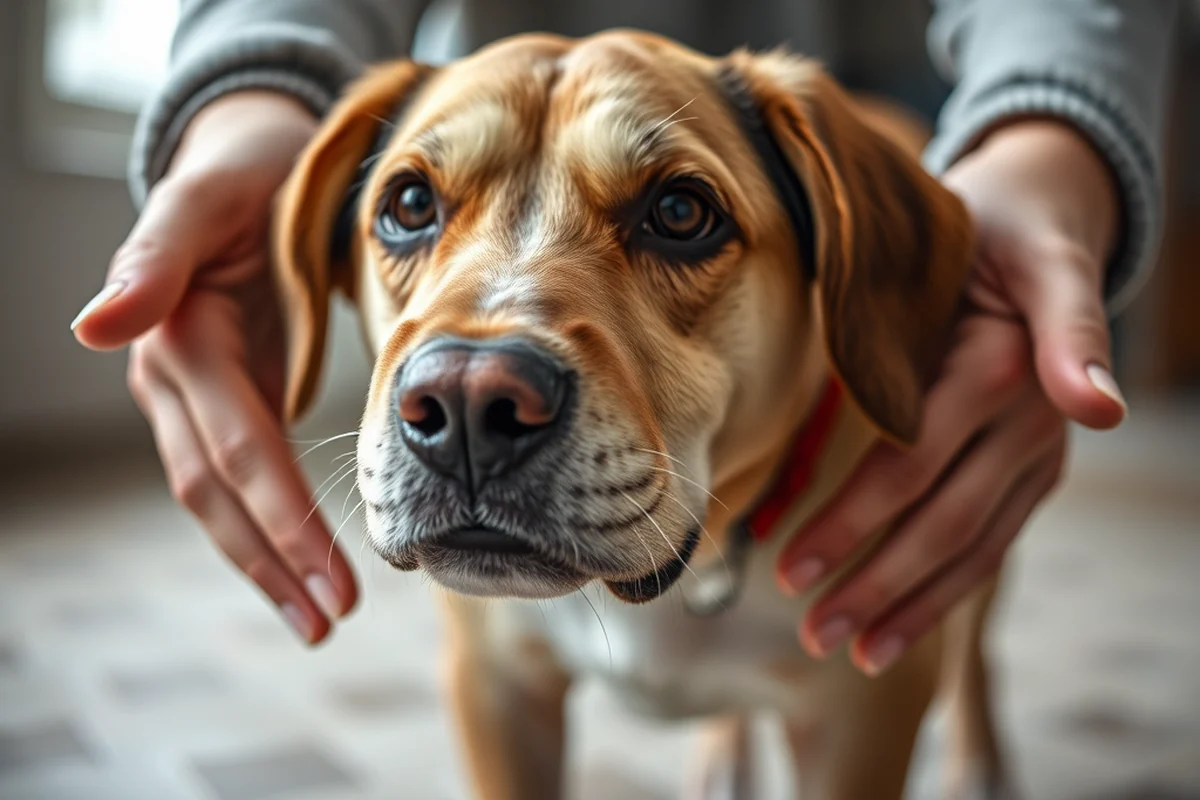 senior dog with dementia walking in circles — Senior Dog With Dementia Walking In Circles (step by step)